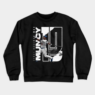 max muncy offset Crewneck Sweatshirt